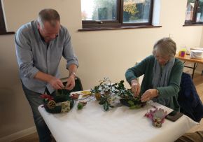 Christmas wreath making 2022